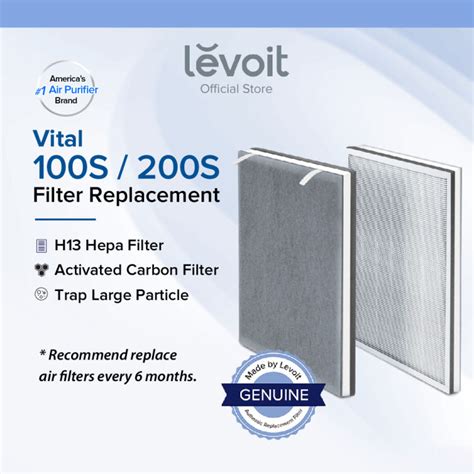 levoit 100s replacement filters.